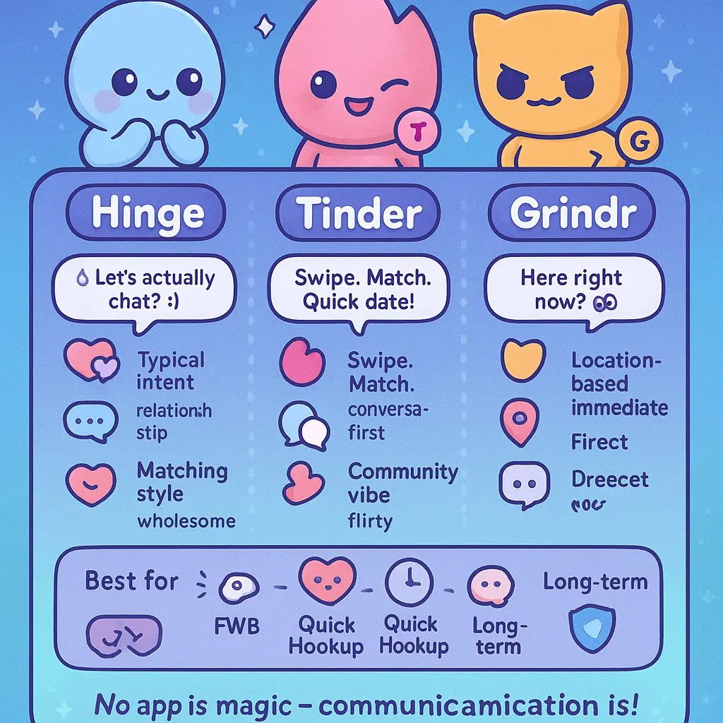 hookups on hinge - Grindr