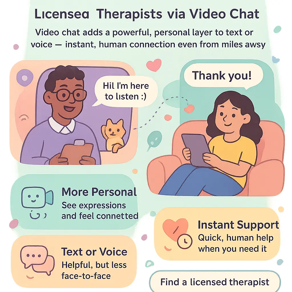 find people to talk to - Therapist