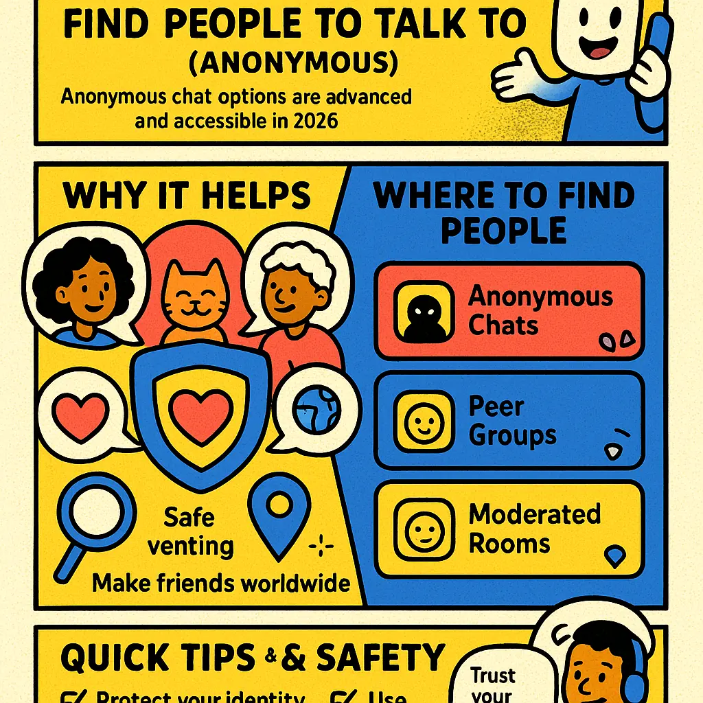 find people to talk to - Emotional