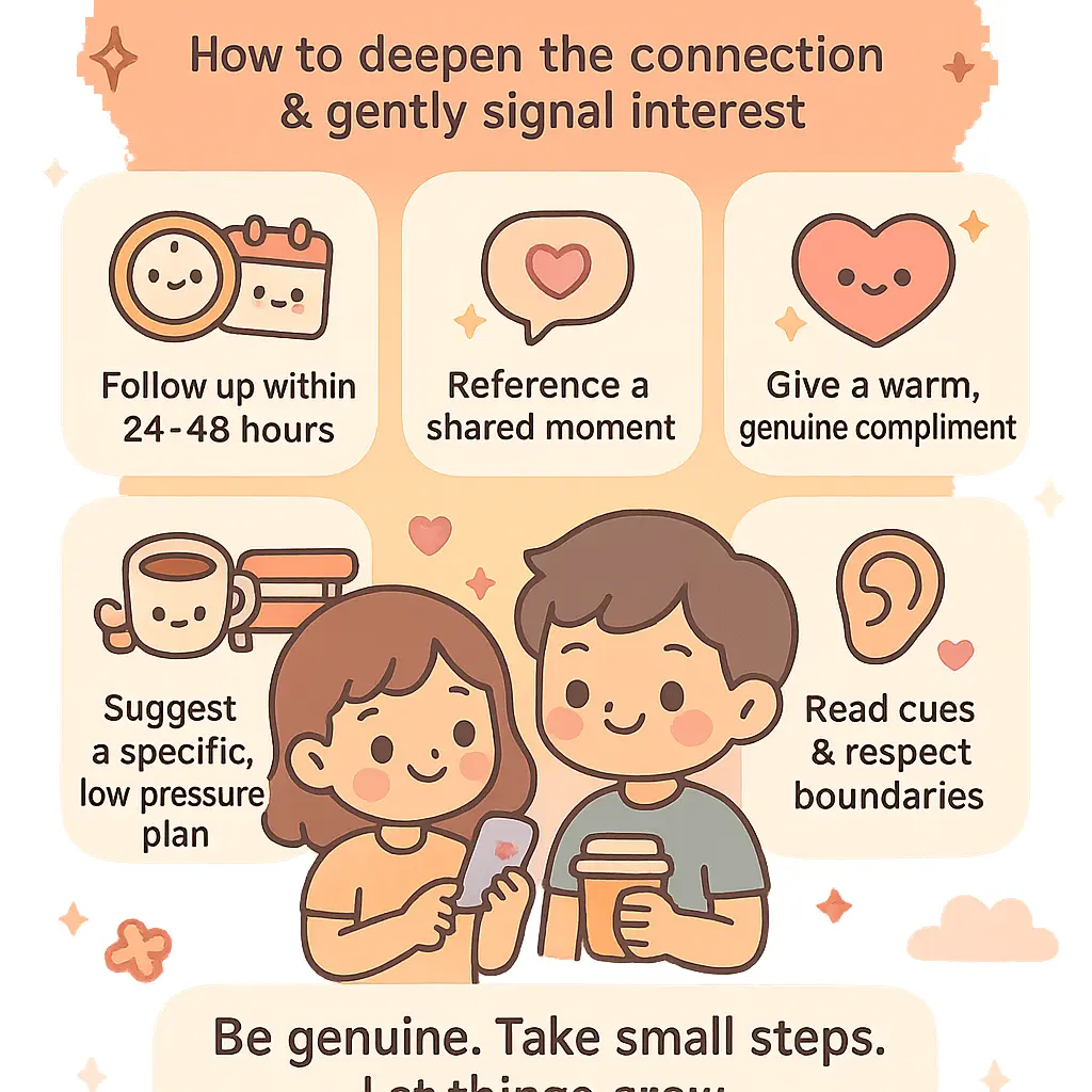 will he ask me on a second date - Initiative