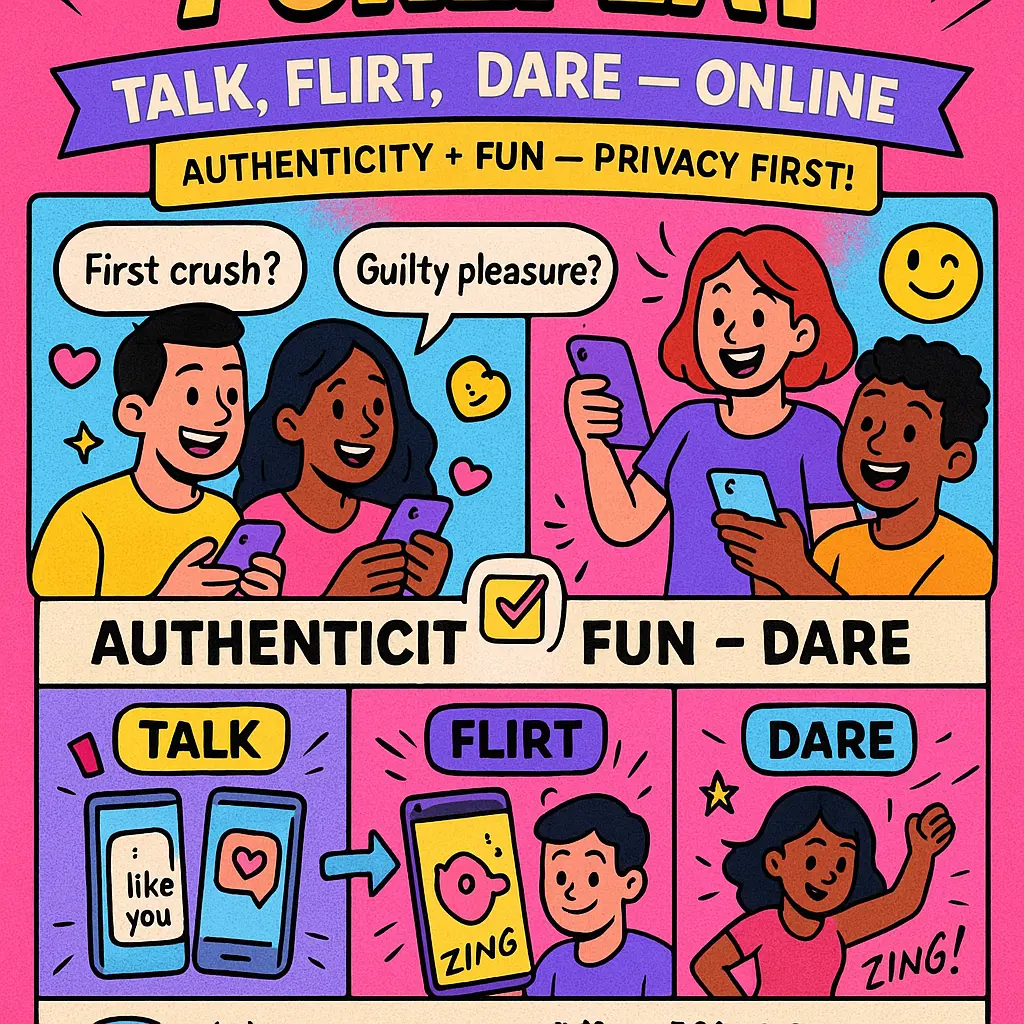 talk flirt dare questions online - Foreplay
