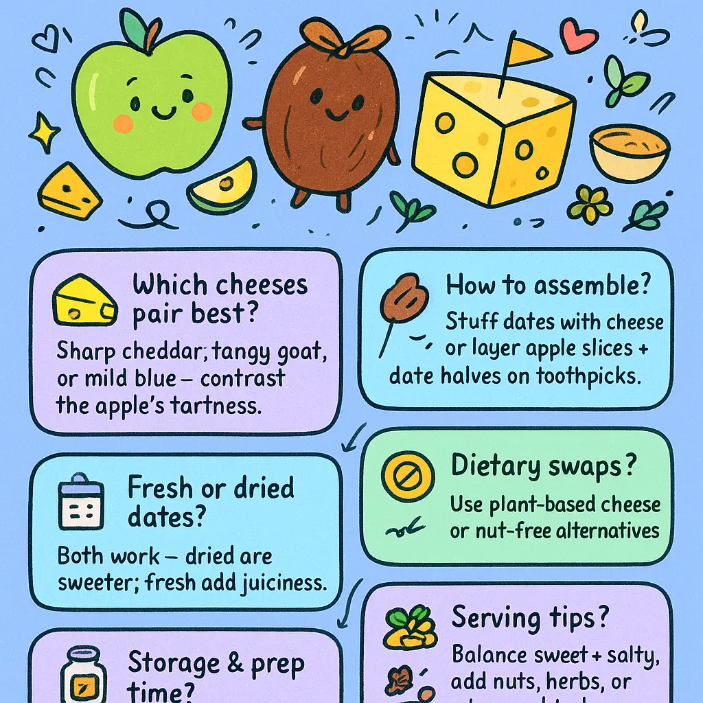 dates and cheese - Granny