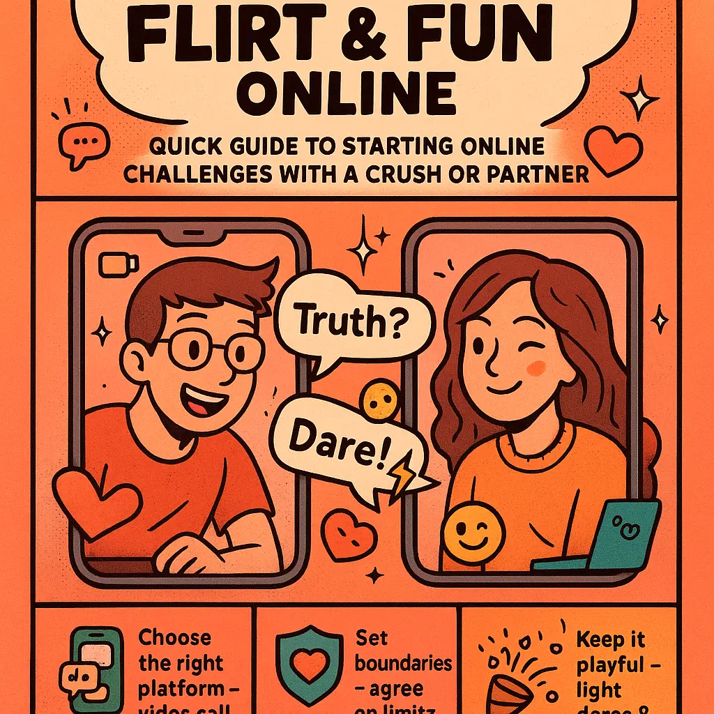 talk flirt dare questions online - Couple