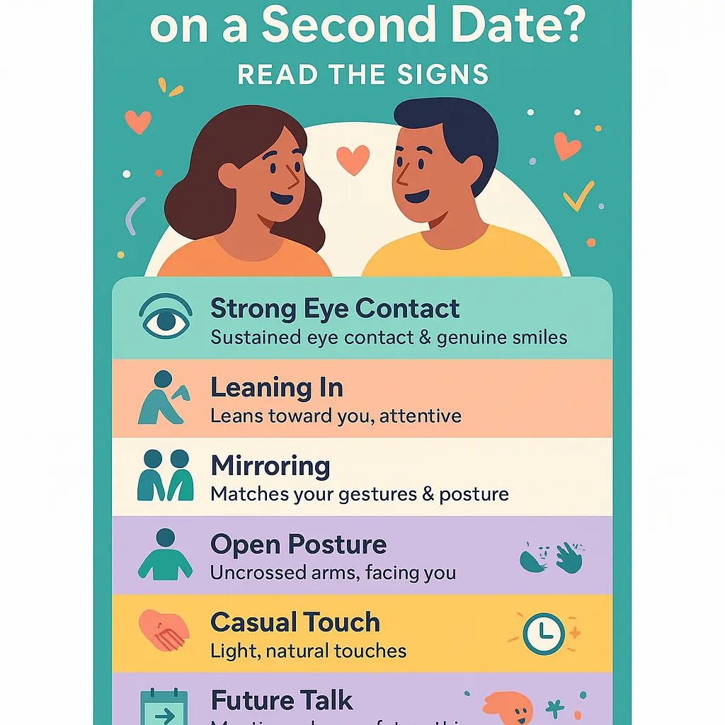 will he ask me on a second date - Dating