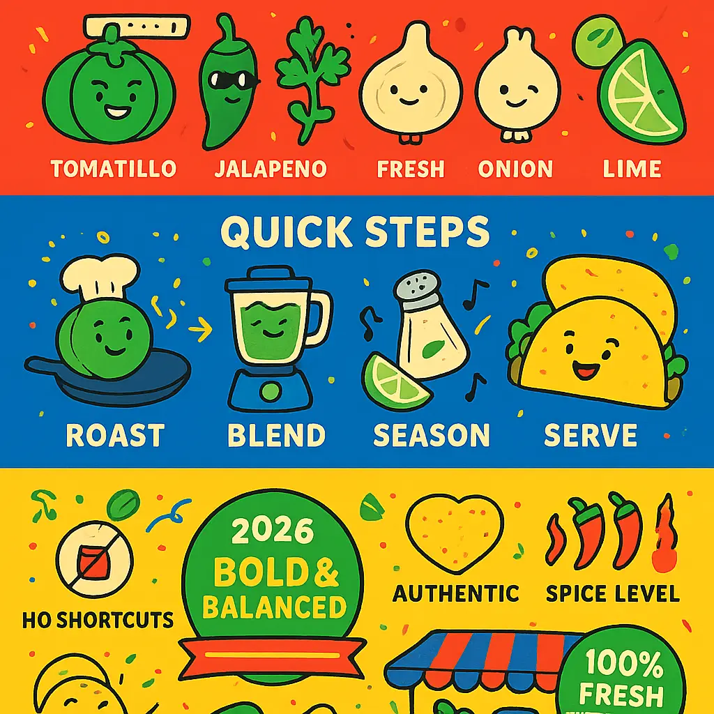 street taco salsa verde - Mexican