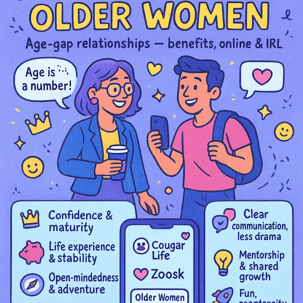older women looking for younger men - Younger