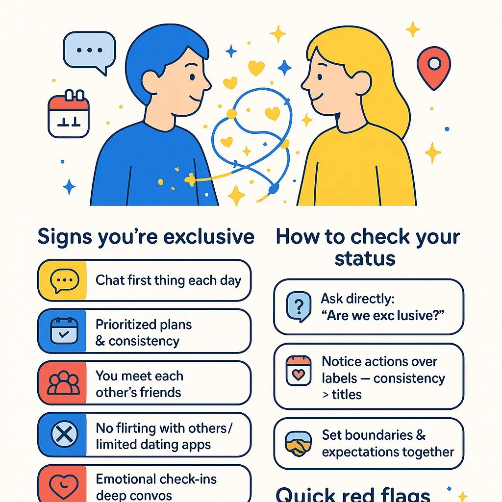 exclusive but not in a relationship - Dating