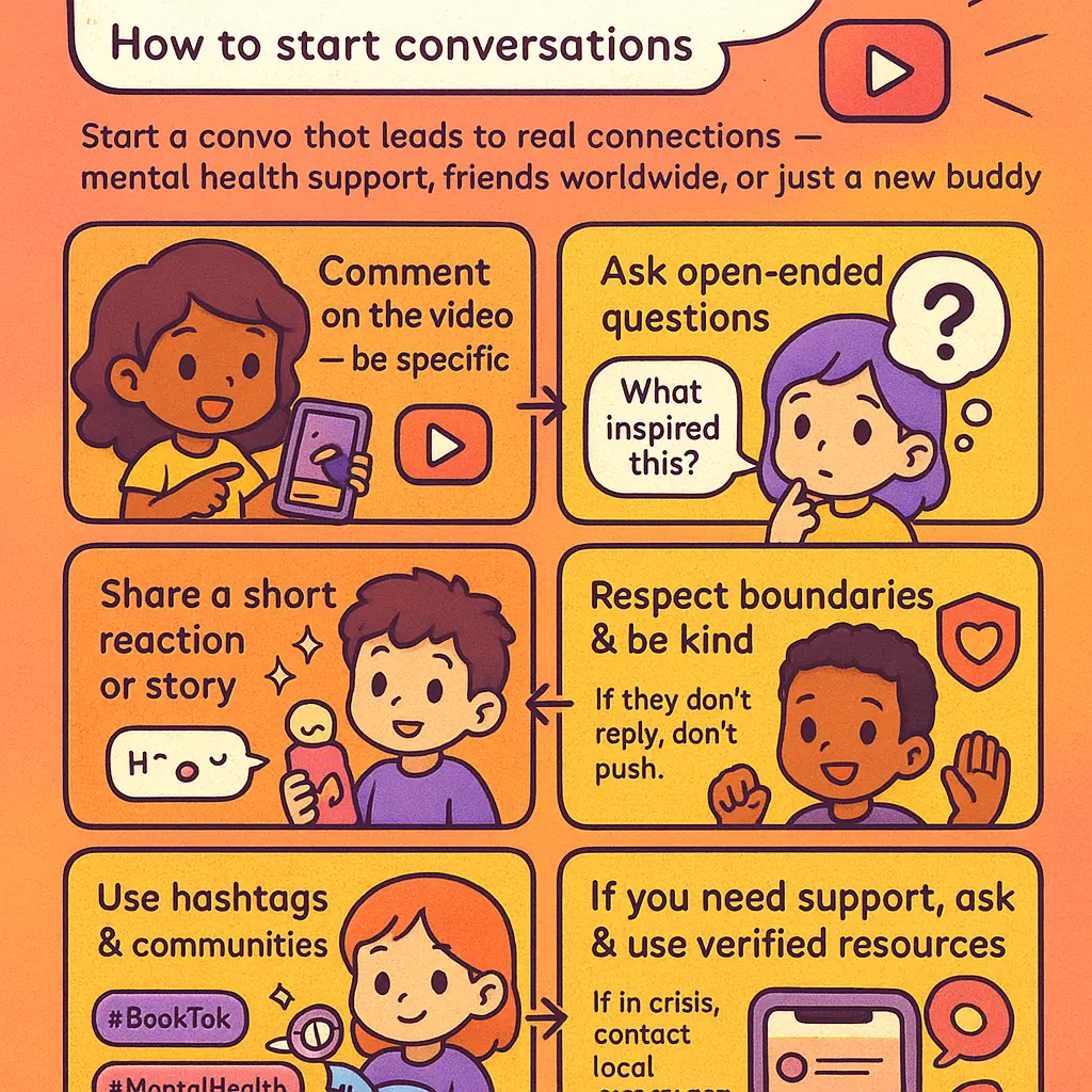 find people to talk to - TikTok