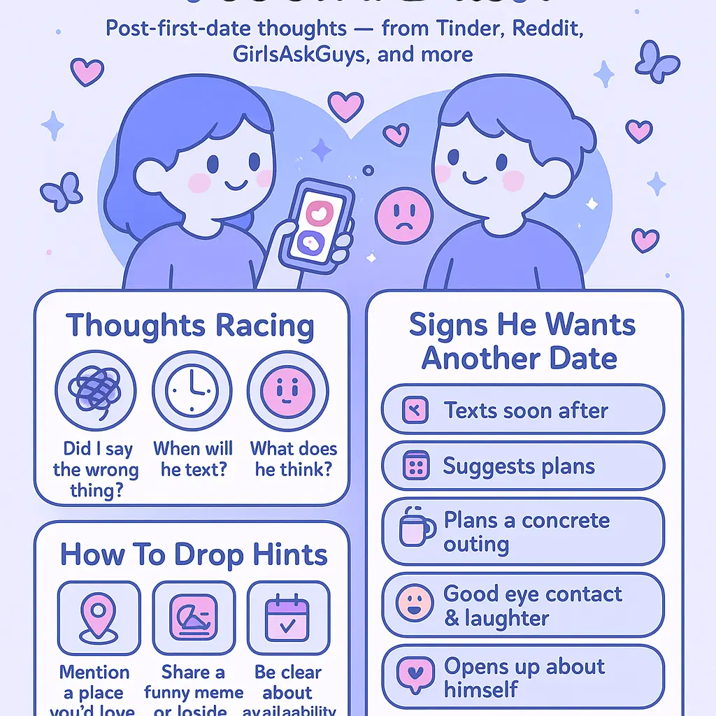 will he ask me on a second date - Online