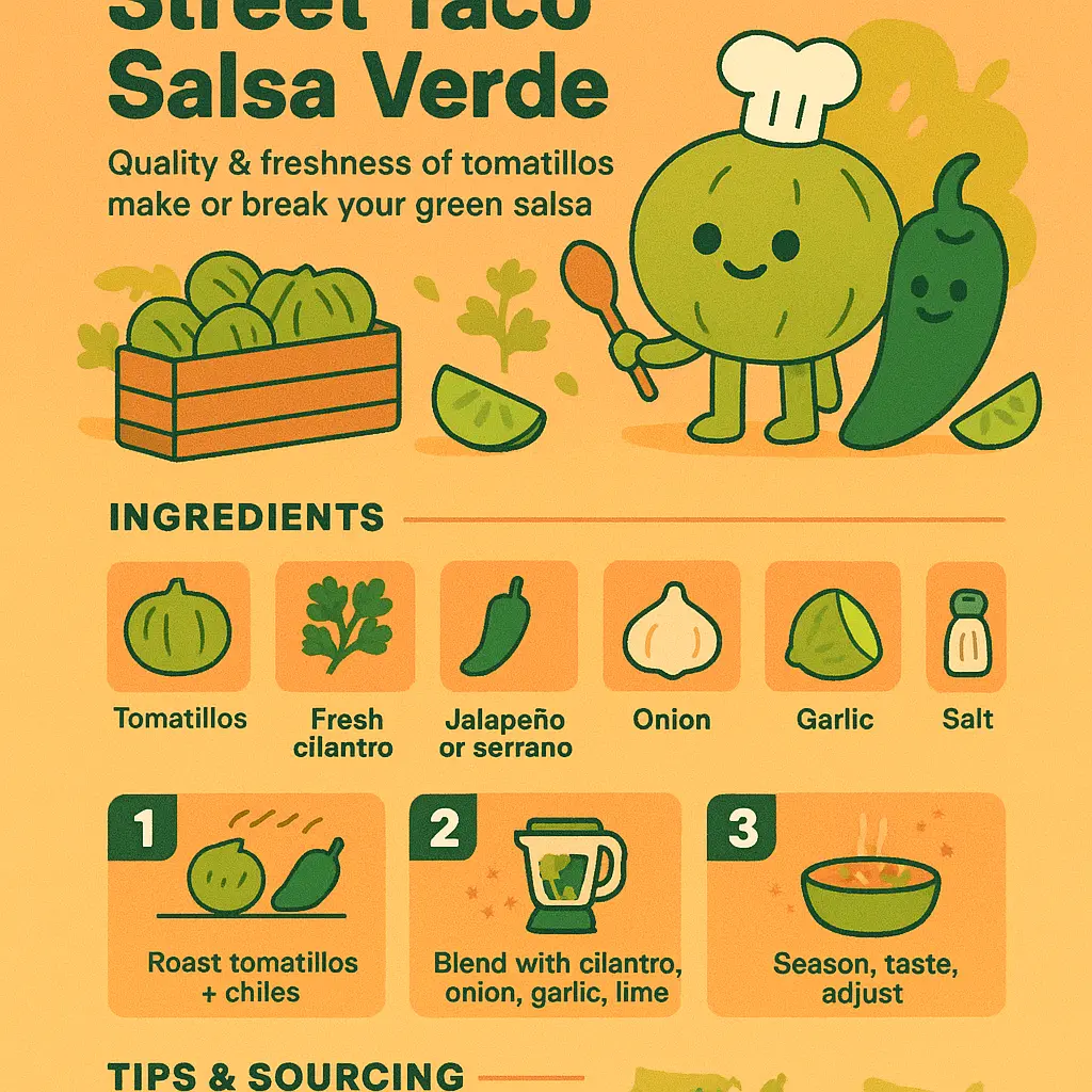 street taco salsa verde - Recipe