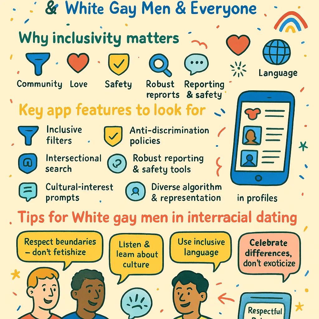 gay interracial dating sites - White