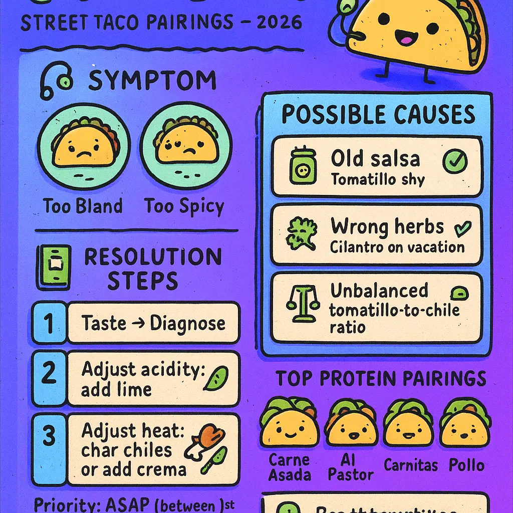 street taco salsa verde - Support